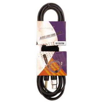 Cavo jack mono/XLRM 5 mt Soundking BI1505M