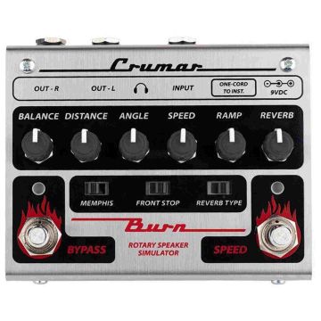 Crumar Burn Pedale effetto Leslie con riverbero 