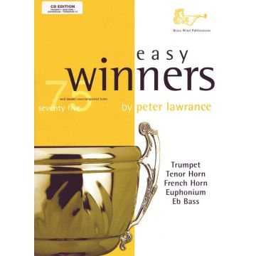 Easy Winners for Treble Brass Peter Lawrance Book Tromba