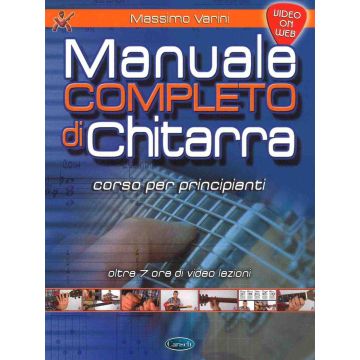 Manuale Completo di Chitarra Massimo Varini Book+Video-Online - Chitarra