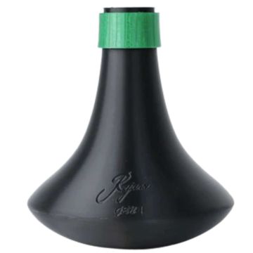 Sordina Trombone Alto Rejano Mutes CLOVER Green Practice in resina Nera