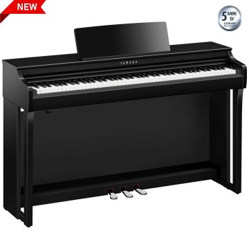 Yamaha CLP-825PE con mobile Nero Lucido
