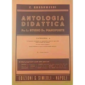 Rossomandi Antologia Didattica Cat.A 9 