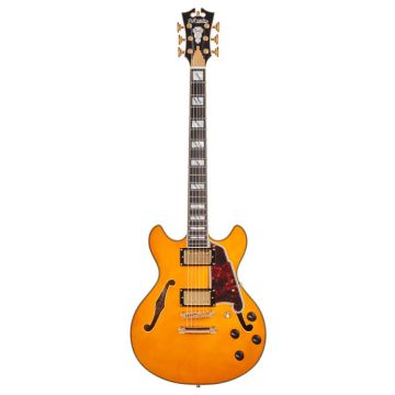 D'Angelico Excel Mini DC vintage natural con custodia