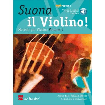 Suona il Violino! Vol 1 James East BOOK+AUDIO-ONLINE - Violino
