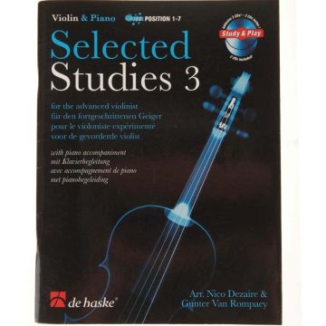 Dezaire Selected studies vol.3 per violi no con cd