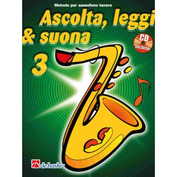 Ascolta, Leggi & Suona!Sax Tenore Vol.3 con cd