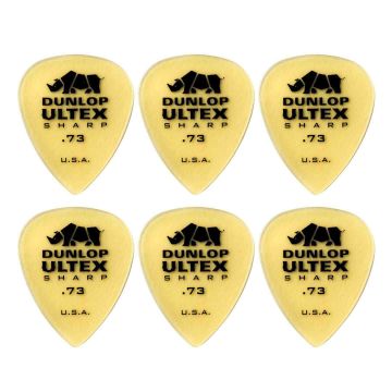 Dunlop 433P.73 Ultex Sharp .73mm 6 pack