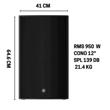 Yamaha DZR12 Diffusore 2000 Watt