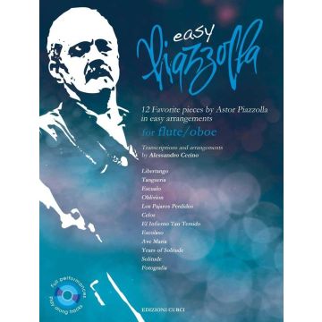 Piazzolla Easy Piazzolla for flute/oboe  con cd