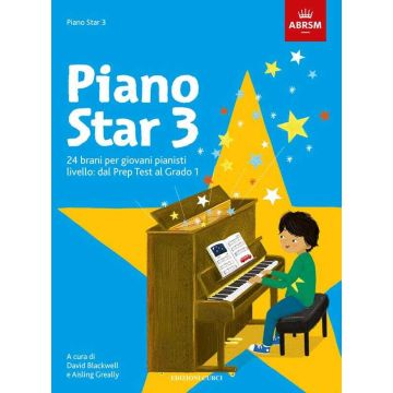ABRSM Piano Star 3 24 brani per giovani pianisti dal Prep Test al Grado 1