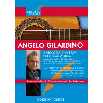 Gilardino Antologia di 26 Brani per chitarra sola