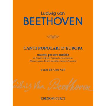 L.W.Beethoven Canti popolari d'Europa trascritti per coro maschile