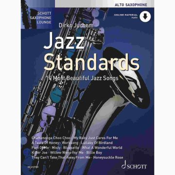 Juchem Jazz Standards 14 jazz songs Sax Alto con Cd 