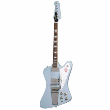 Epiphone 1963 Firebird V Maestro Vibrola frost blue