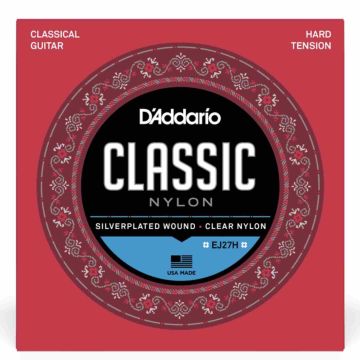 Corde Classica D`Addario EJ27H Classic nylon hard 28,5-44