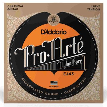 Corde Classica D'addario EJ43 Pro Arte' nylon light 