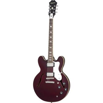 Epiphone Noel Gallagher Riviera dark wine red