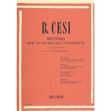 B.Cesi Metodo per lo Studio del Piano 1