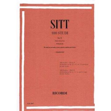 Sitt 100 Studi Op.32 II Fascicolo