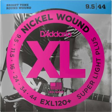 D`Addario EXL120+ XL super light Plus 9.5-44