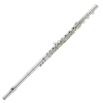 Flauto Yamaha YFL687 fori aperti in linea testata e corpo in argento EX-DEMO 