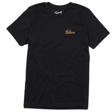 T-Shirt Gibson banner logo tee black XL T-Shirt Gibson banner logo tee black XL