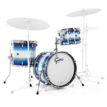 Gretsch Usa Brooklyn Batteria 18" 3pz blue burst pearl