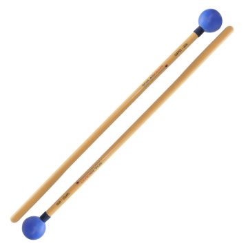 Mallets Glockenspiel Schlagkraft GPO-25 manico in rattan testa in plastica blue hard