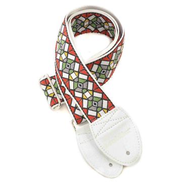 Souldier Stained Glass red Tracolla chitarra 5cm