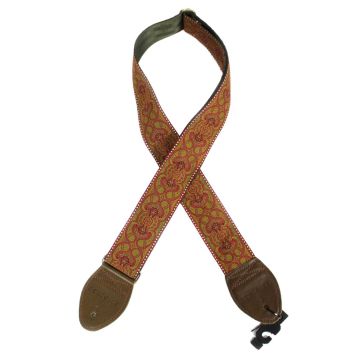Souldier Arabesque red Tracolla chitarra 5cm