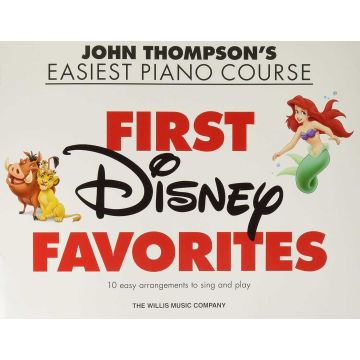 First Disney Favourites John Thompson Book Pianoforte