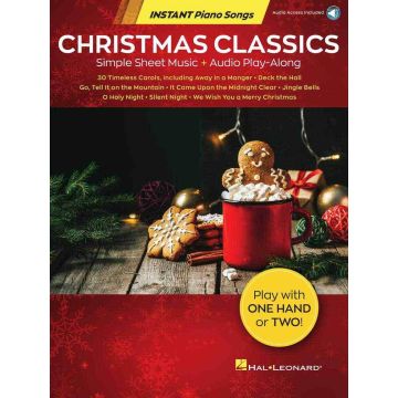 Christmas Classic - Instant Piano Songs BOOK+AUDIO-ONLINE Pianoforte