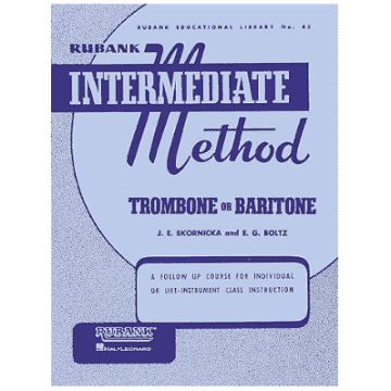 Skornicka Intermediate Method Trombone Rubank