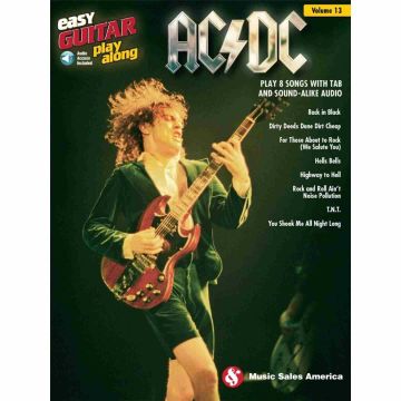 Easy Guitar play along: AD/DC Vol.13 con audio Online