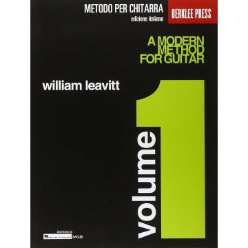 William Leavitt Amodern method for guitar vol.1 