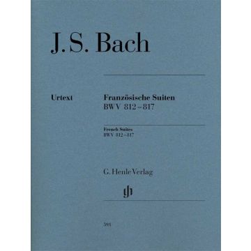 Franzòsische Suite BWV 812-817 Johann Sebastian Bach BOOk Pianoforte