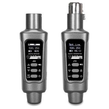 Sistema wireless microfonico AudioDesign JTX/RX11