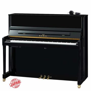 Pianoforte Verticale Kawai K300 ATX4 nero lucido h 122cm. JAPAN