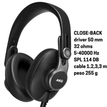 Cuffia AKG K371 - CLOSED 32 Ohm