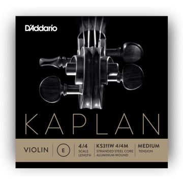 Corda Violino 4/4 D'Addario Kaplan MI KS311W non Whistlin VLN con pallino