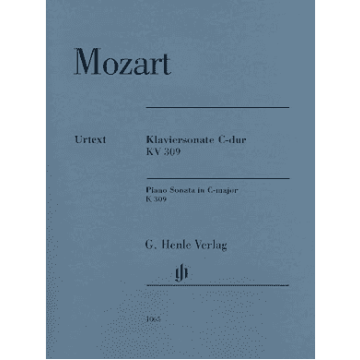 Mozart Klaviersonate C-dur KV 309 