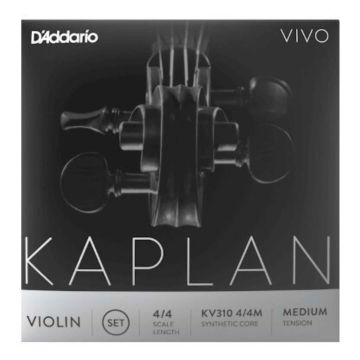 Corde Violino 4/4 Kaplan KV310 Vivo medium