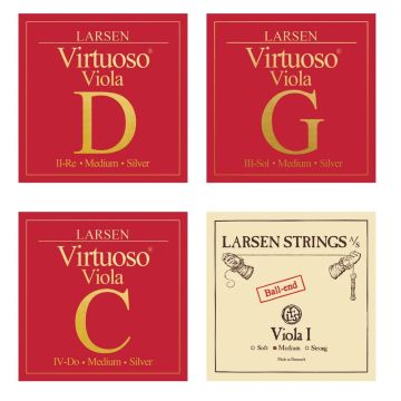 Corde Viola Larsen Virtuoso medium A LA pallino