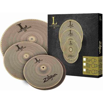 Set Piatti Zildjian L80 Low Volume LV348 Hi-Hat 13+Ride 18"+Crash 14"