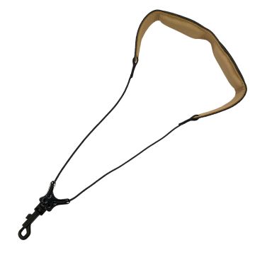 Cebulla Sax Strap M black small adjuster fibre