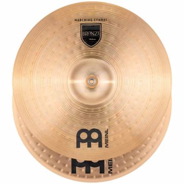 Meinl 16" Marching Bronze Coppia Piatti con manali
