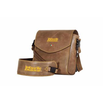 Borsa testata Mark Bass Nano Mark 300 leather brown pelle