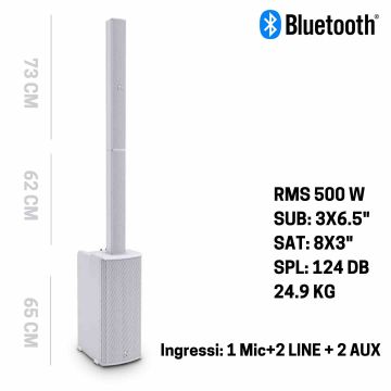 LD System MAUI11 G2 white LD System MAUI11 G2 white