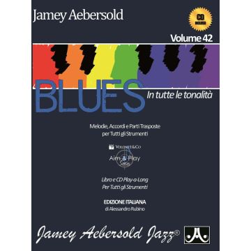 Blues in tutte le tonalità v.42 + CD trad. Italiana Autore Aebersold Jamey